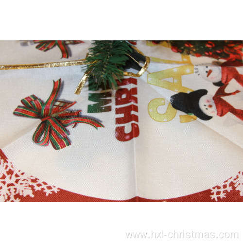 Decorative Handicraft Tree Skirt for Holiday Party